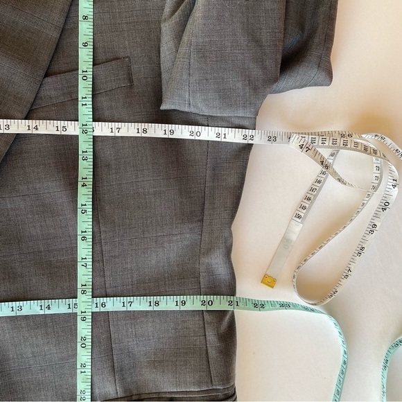 Jos A Bank Mens Sport Coat Blazer Sport Jacket Two Button Wool Silk Size 42 L - Picture 9 of 16